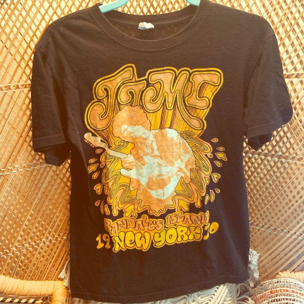 Soft black Jimi Hendrix  t-shirt!